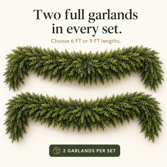 Davena Cedar Garland Set